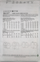 Load image into Gallery viewer, 2014  Sewing Pattern :Butterick B6107
