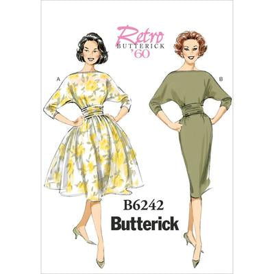 1960's Reproduction Sewing Pattern: Butterick B6242