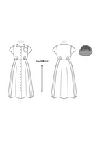 Load image into Gallery viewer, 1950’s Reproduction Sewing Pattern: Butterick B6672
