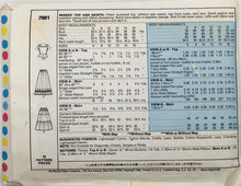 Load image into Gallery viewer, 1982 Vintage Sewing Pattern: McCalls 7981
