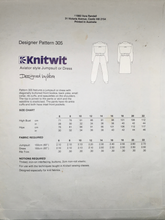 Load image into Gallery viewer, 1983 Vintage Sewing Pattern: Knitwit 305
