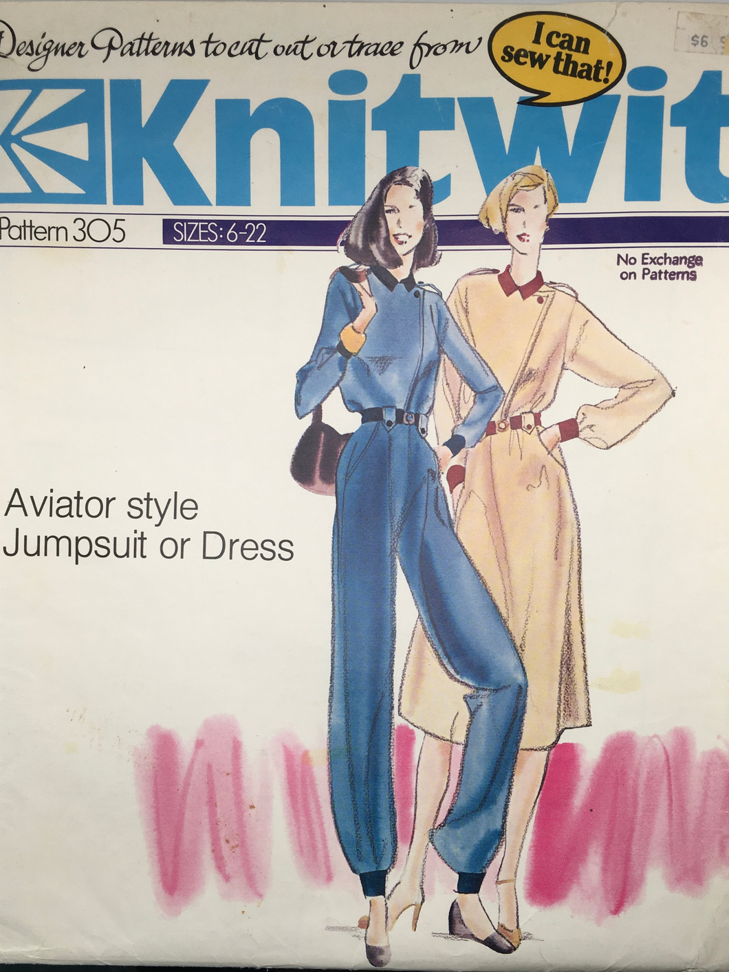 1983 Vintage Sewing Pattern: Knitwit 305