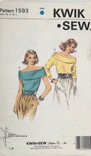 Load image into Gallery viewer, 1986 Vintage Sewing Pattern: Kwik Sew 1593
