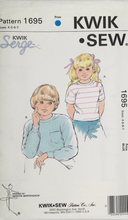 Load image into Gallery viewer, 1987 Vintage Sewing Pattern: Kwik Sew 1695
