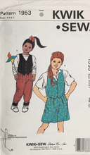 Load image into Gallery viewer, 1980&#39;s Vintage Sewing Pattern: Kwik Sew 1953
