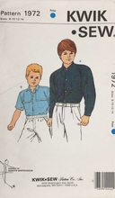 Load image into Gallery viewer, 1989 Sewing Pattern: Kwik Sew 1972
