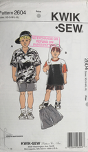 Load image into Gallery viewer, 1990&#39;s Vintage Sewing Pattern: Kwik Sew 2604
