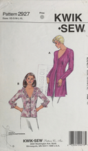 Load image into Gallery viewer, 1990&#39;s Vintage Sewing Pattern: Kwik Sew 2927
