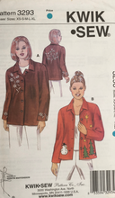 Load image into Gallery viewer, 1990&#39;s Sewing Pattern: Kwik Sew 3293
