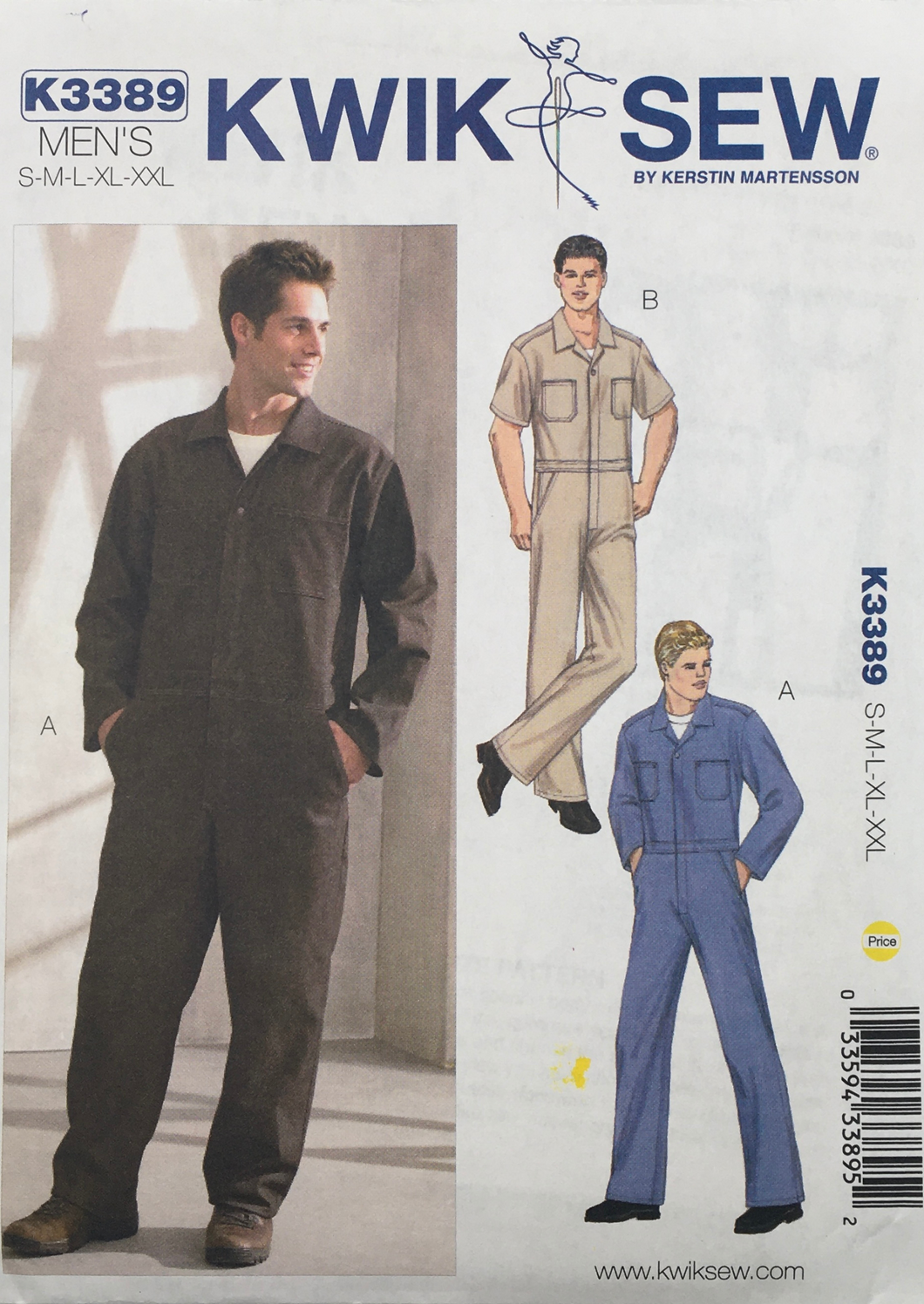 2012 Sewing Pattern: Kwik Sew K3389