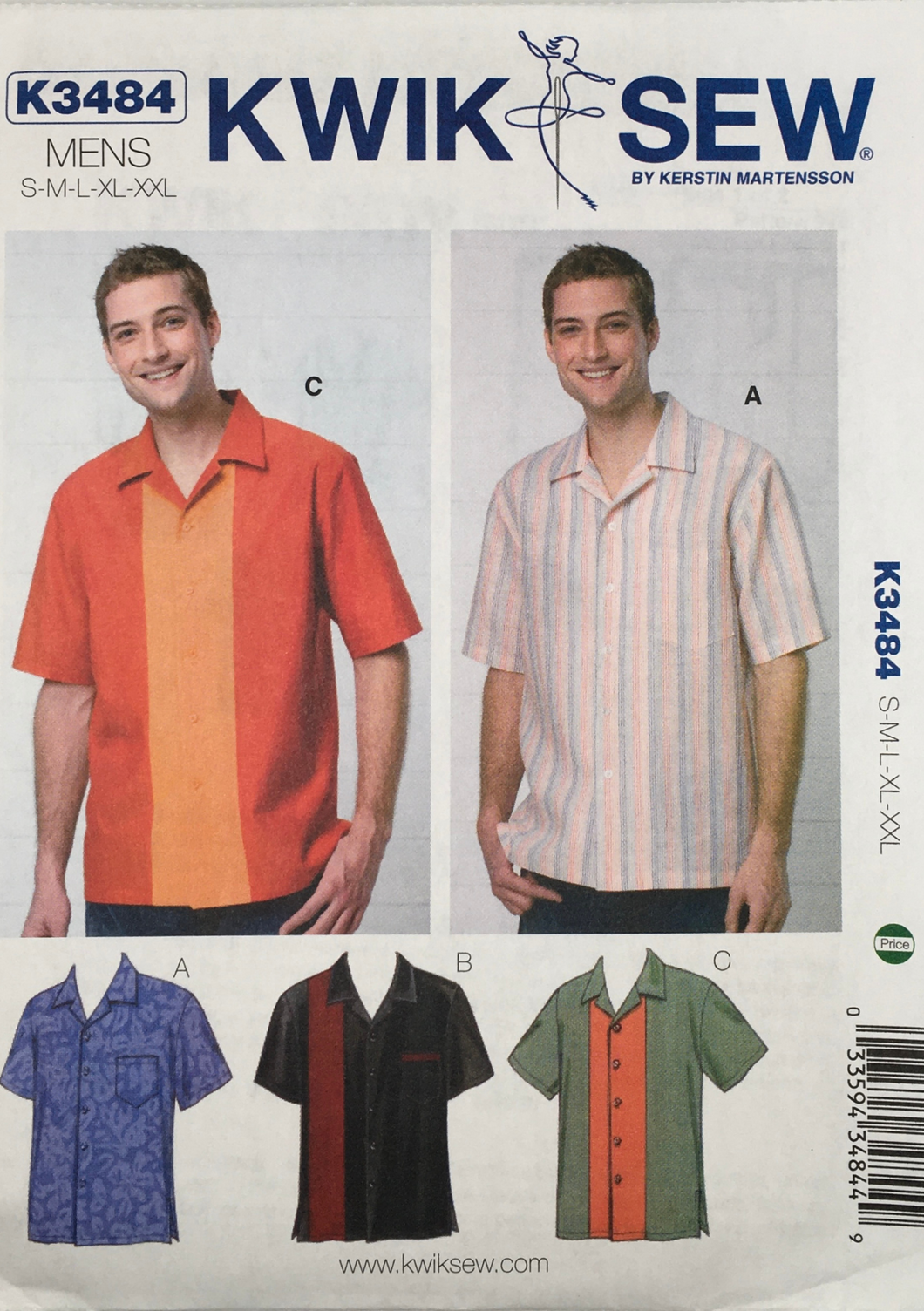 2012 Sewing Pattern: Kwik Sew K3484