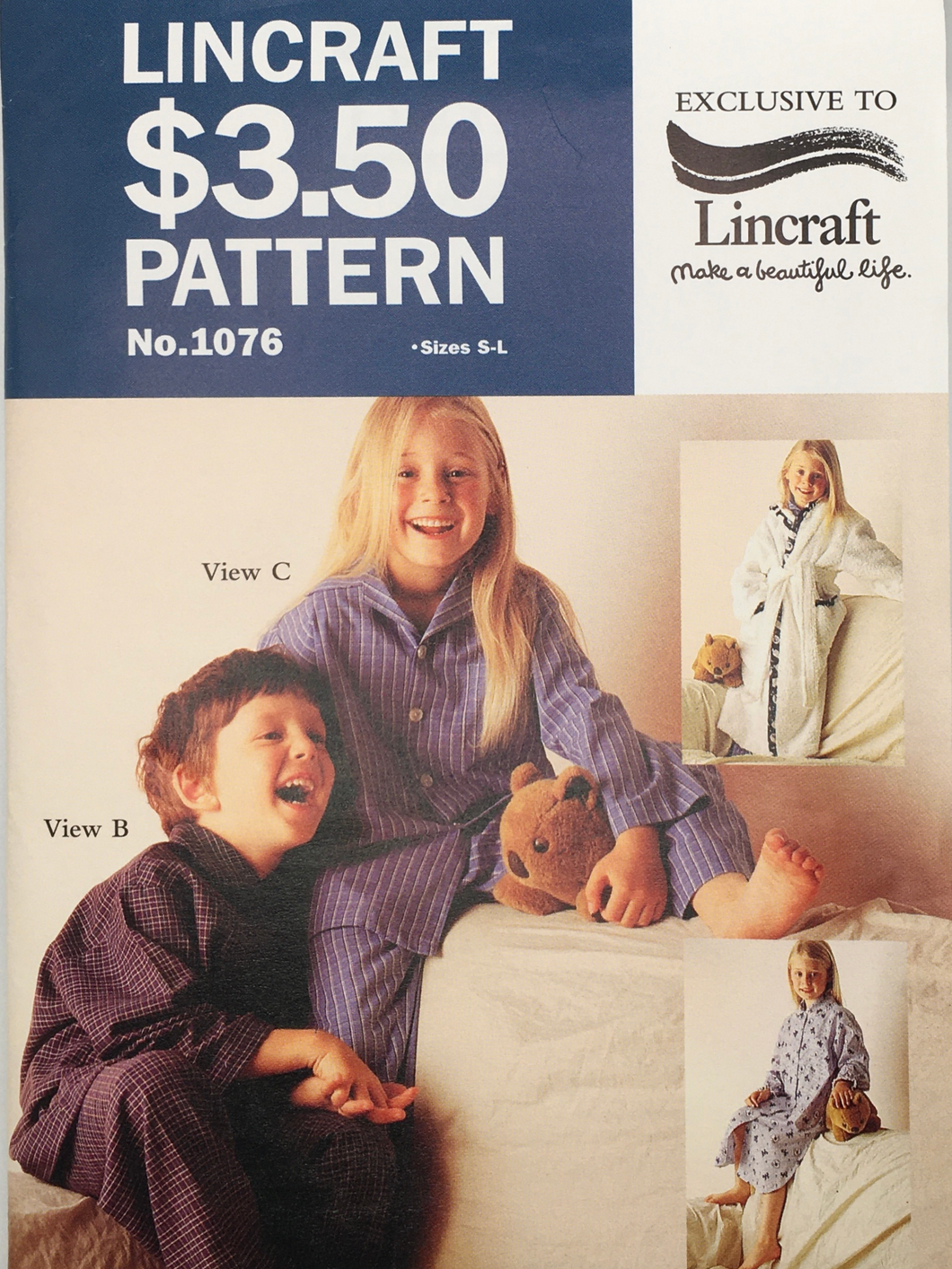 Vintage Sewing Pattern: Lincraft 1076