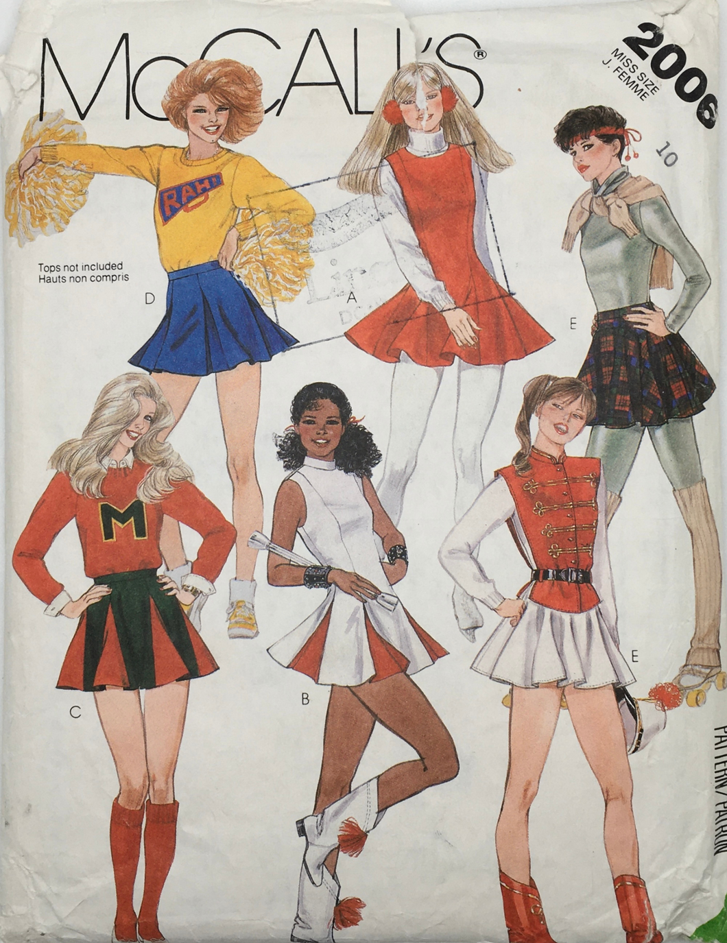 1985 Vintage Sewing Pattern: McCalls 2006