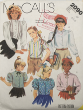 Load image into Gallery viewer, 1985 Vintage Sewing Pattern: McCalls 2090
