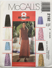 Load image into Gallery viewer, 1999 Vintage Sewing Pattern: McCalls 2192
