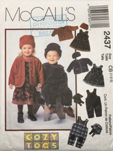 Load image into Gallery viewer, 1999 Vintage Sewing Pattern: McCalls 2437
