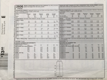 Load image into Gallery viewer, 2000  Sewing Pattern: McCalls 2606
