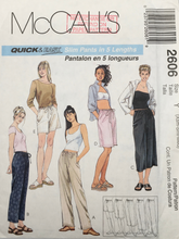 Load image into Gallery viewer, 2000  Sewing Pattern: McCalls 2606
