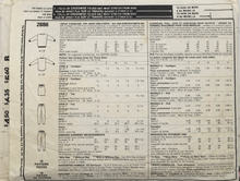 Load image into Gallery viewer, 1986 Vintage Sewing Pattern: McCalls 2886
