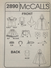 Load image into Gallery viewer, 2000 Sewing Pattern: McCalls 2890
