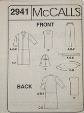 Load image into Gallery viewer, 2000 Sewing Pattern: McCalls 2941
