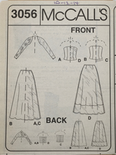 Load image into Gallery viewer, 2002 Sewing Pattern: McCalls 3056
