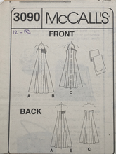 Load image into Gallery viewer, 2001 Sewing Pattern: McCalls 3090
