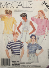 Load image into Gallery viewer, 1987 Vintage Sewing Pattern: McCalls 3140
