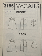 Load image into Gallery viewer, 2001 Sewing Pattern: McCalls 3185
