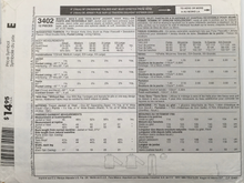 Load image into Gallery viewer, 2001 Sewing Pattern: McCalls 3402
