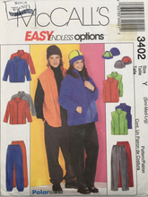 Load image into Gallery viewer, 2001 Sewing Pattern: McCalls 3402
