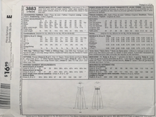 Load image into Gallery viewer, 2002 Sewing Pattern: McCalls 3883
