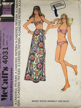 Load image into Gallery viewer, 1974 Vintage Sewing Pattern: McCalls 4031
