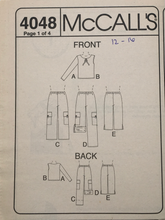 Load image into Gallery viewer, 2003 Sewing Pattern: McCalls 4048
