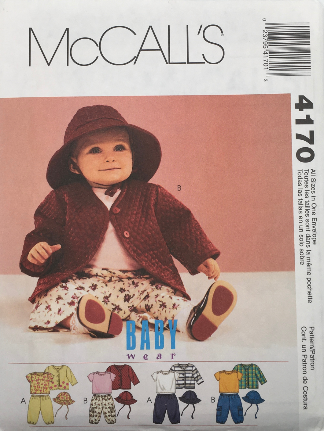 2003 Sewing Pattern: McCalls 4170