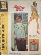 Load image into Gallery viewer, 1974 Vintage Sewing Pattern: McCalls 4180
