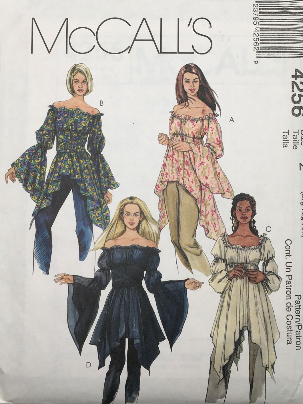 2003 Sewing Pattern: McCalls 4256