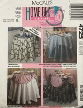 Load image into Gallery viewer, 1989 Vintage Sewing Pattern: McCalls 4725
