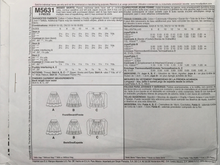 Load image into Gallery viewer, 2008  Sewing Pattern: McCalls M5631
