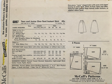 Load image into Gallery viewer, 1961 Vintage Sewing Patterns: McCalls 6097
