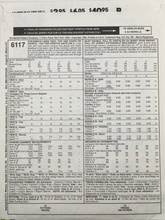 Load image into Gallery viewer, 1992 Vintage Sewing Pattern: McCalls 6117
