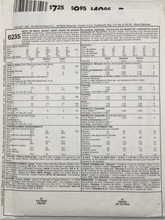 Load image into Gallery viewer, 1992 Vintage Sewing Pattern: McCalls 6235
