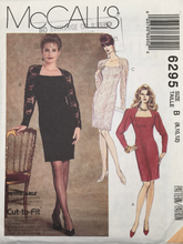 Load image into Gallery viewer, 1992 Vintage Sewing Pattern: McCalls 6295
