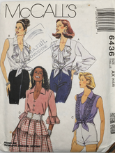 Load image into Gallery viewer, 1993 Vintage Sewing Pattern: McCalls 6436
