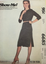 Load image into Gallery viewer, 1980’s Vintage Sewing Pattern: McCalls 6685
