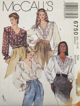 Load image into Gallery viewer, 1993 Vintage Sewing Pattern: McCalls 6750
