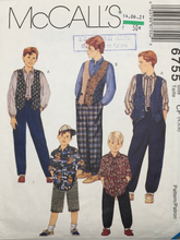 Load image into Gallery viewer, 1993 Vintage Sewing Pattern: McCalls 6755
