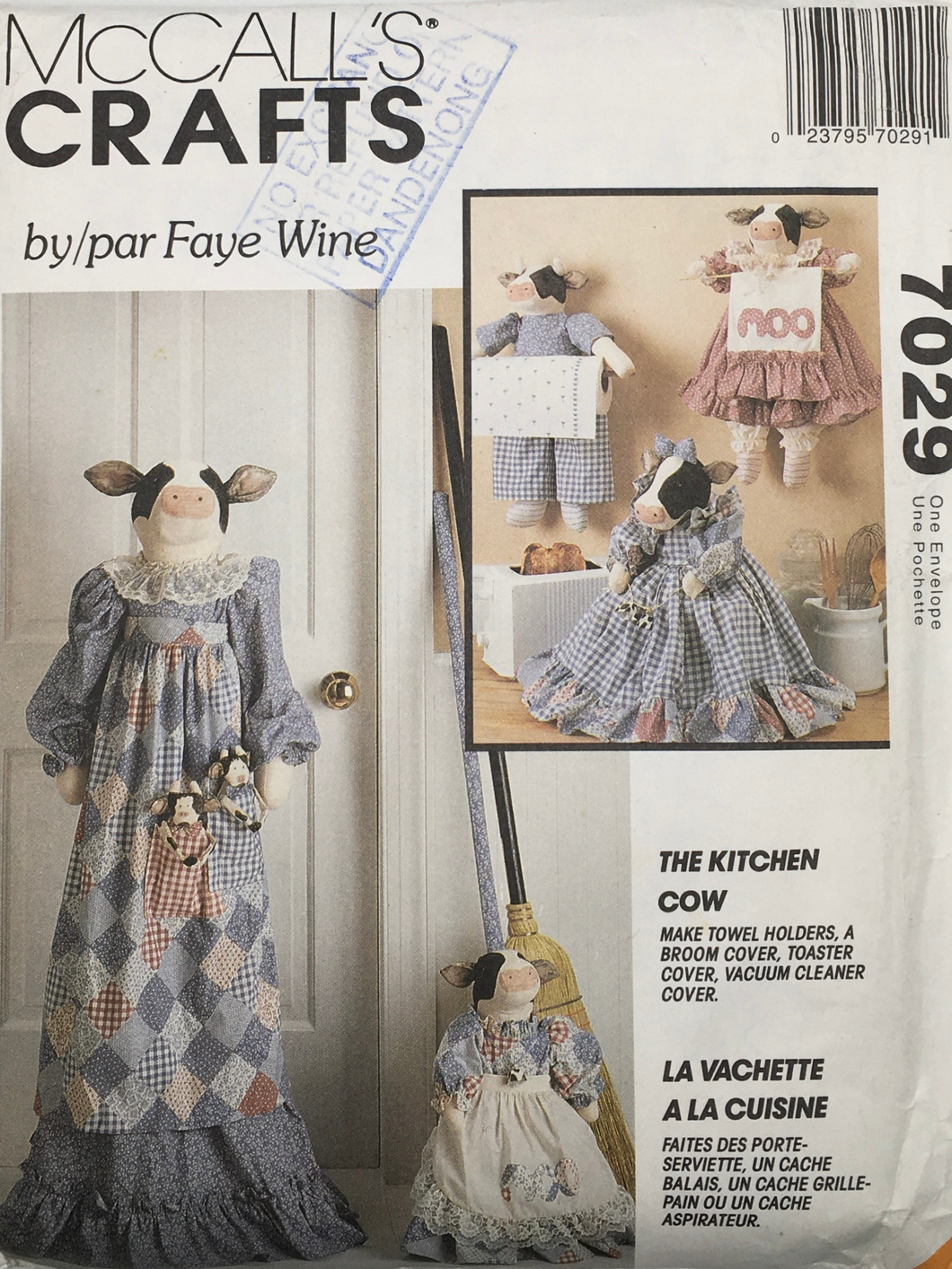 1994 Vintage Sewing Pattern: McCalls 7029