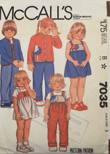 Load image into Gallery viewer, 1980 Vintage Sewing Pattern: McCalls 7035
