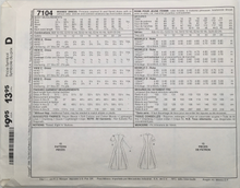 Load image into Gallery viewer, 1994 Vintage Sewing Pattern: McCalls 7104
